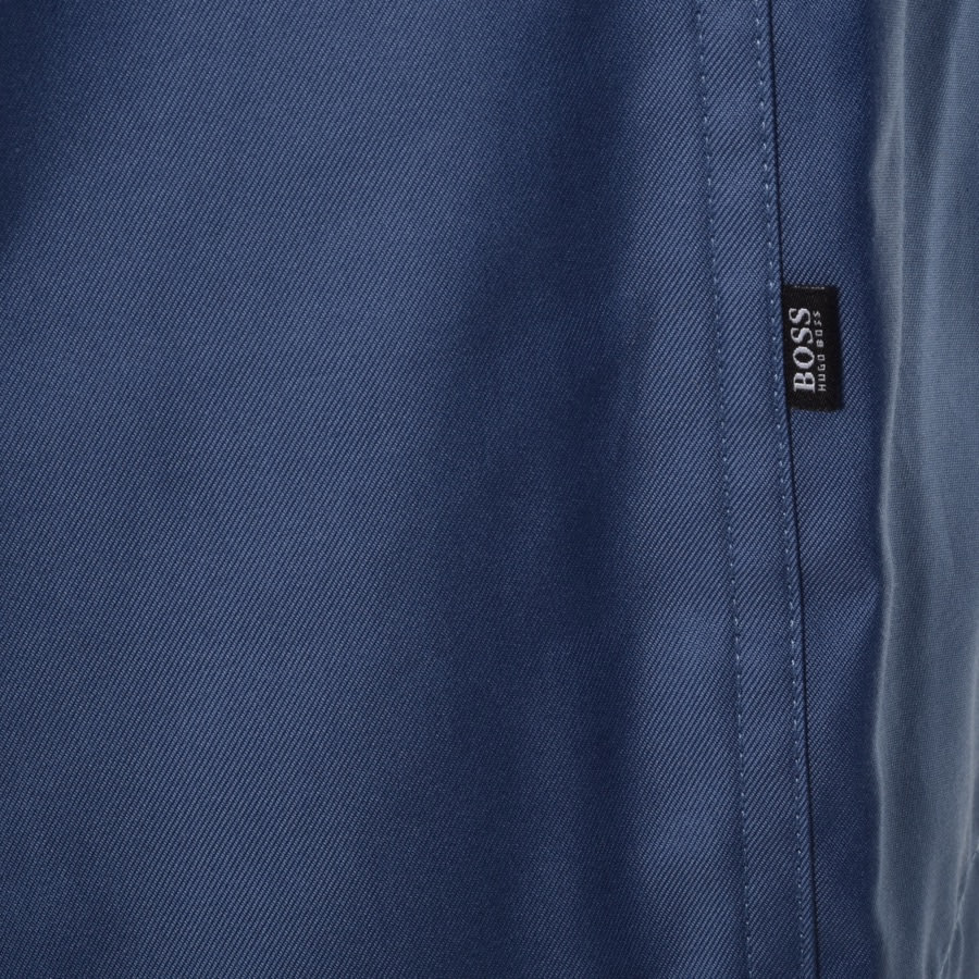 Alternative Image for ProductBOSS Nolan Long Sleeved Shirt Blue3